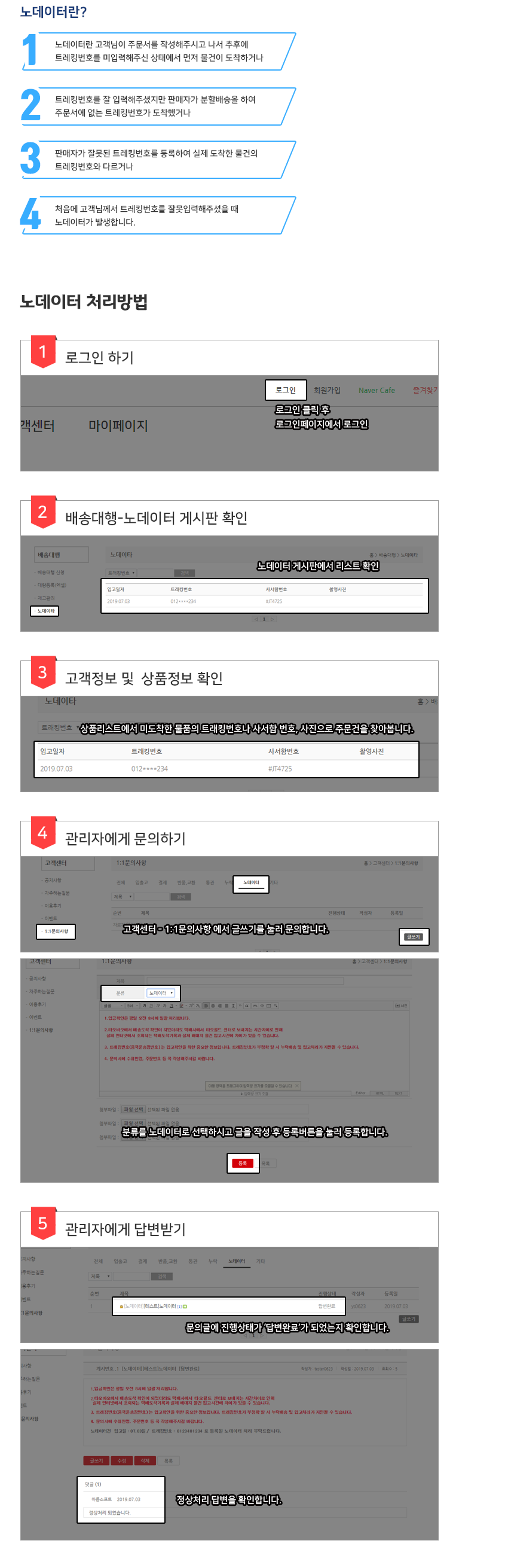 노데이터란?